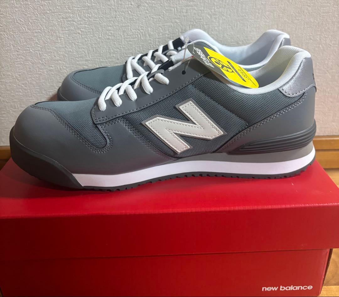 new balance 安全靴 グレー　26.5㎝未使用 New Balance（ニューバランス） 一部在庫あり 安全靴 ポートランド PL