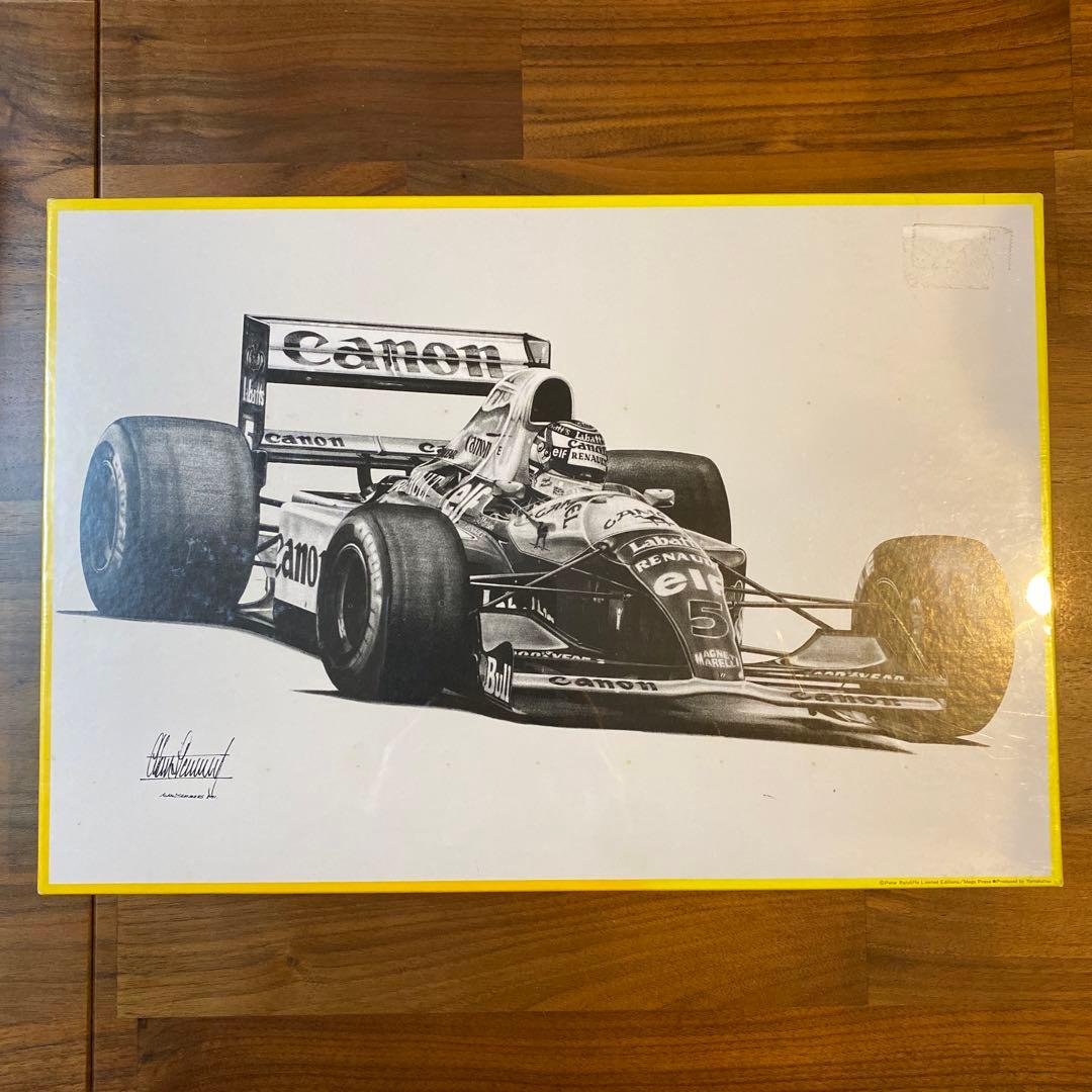 新品・未開封】ナイジェル・マンセル リトグラフ ジグソーパズル1000