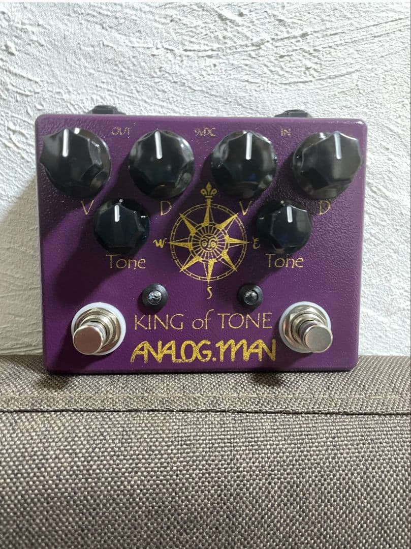 ANALOG.MAN King of Tone クローン ハイゲインスイッチ付き - メルカリ