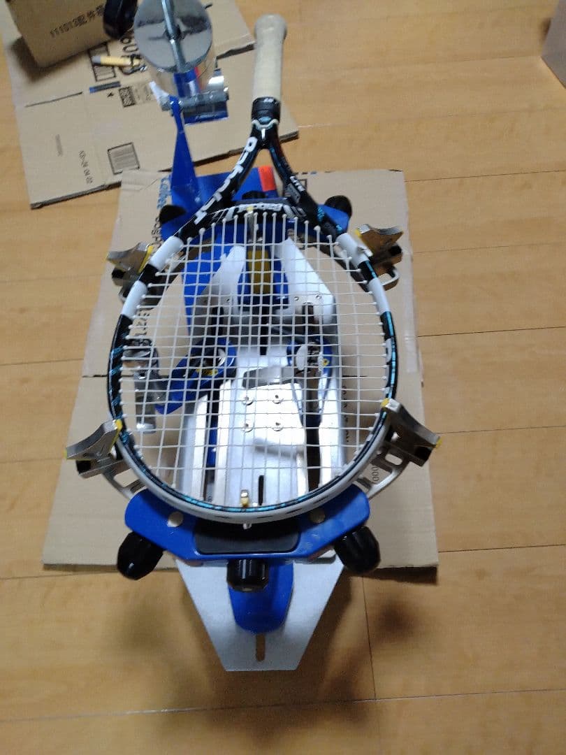 分銅式 ガット張り機 ストリングマシン イグナス Flex740 - メルカリ