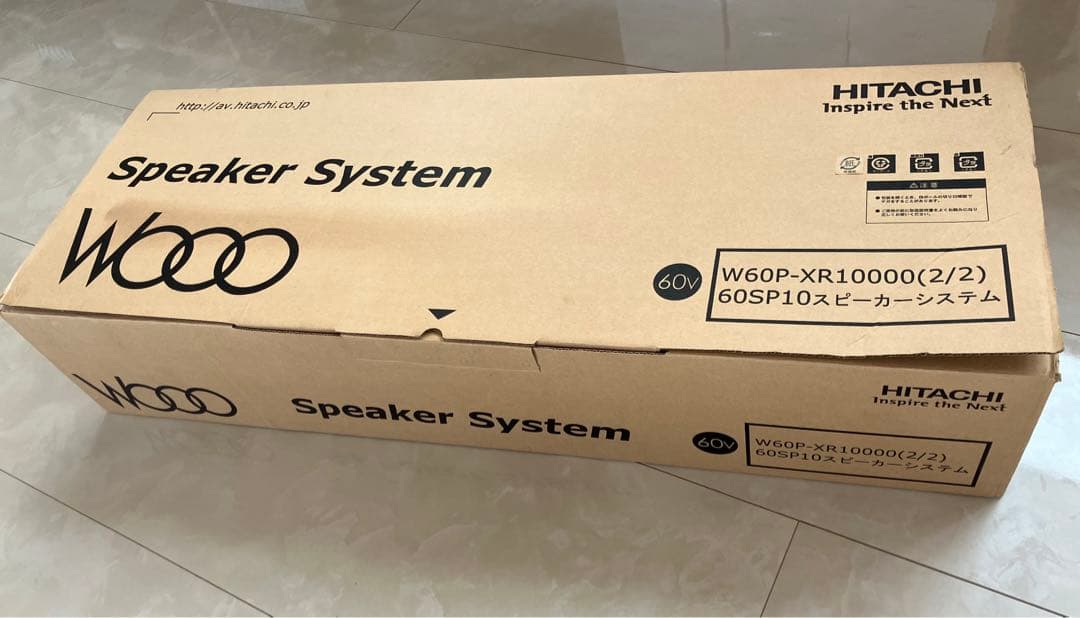 HITACHI WOOO Speaker System スピーカーシステム