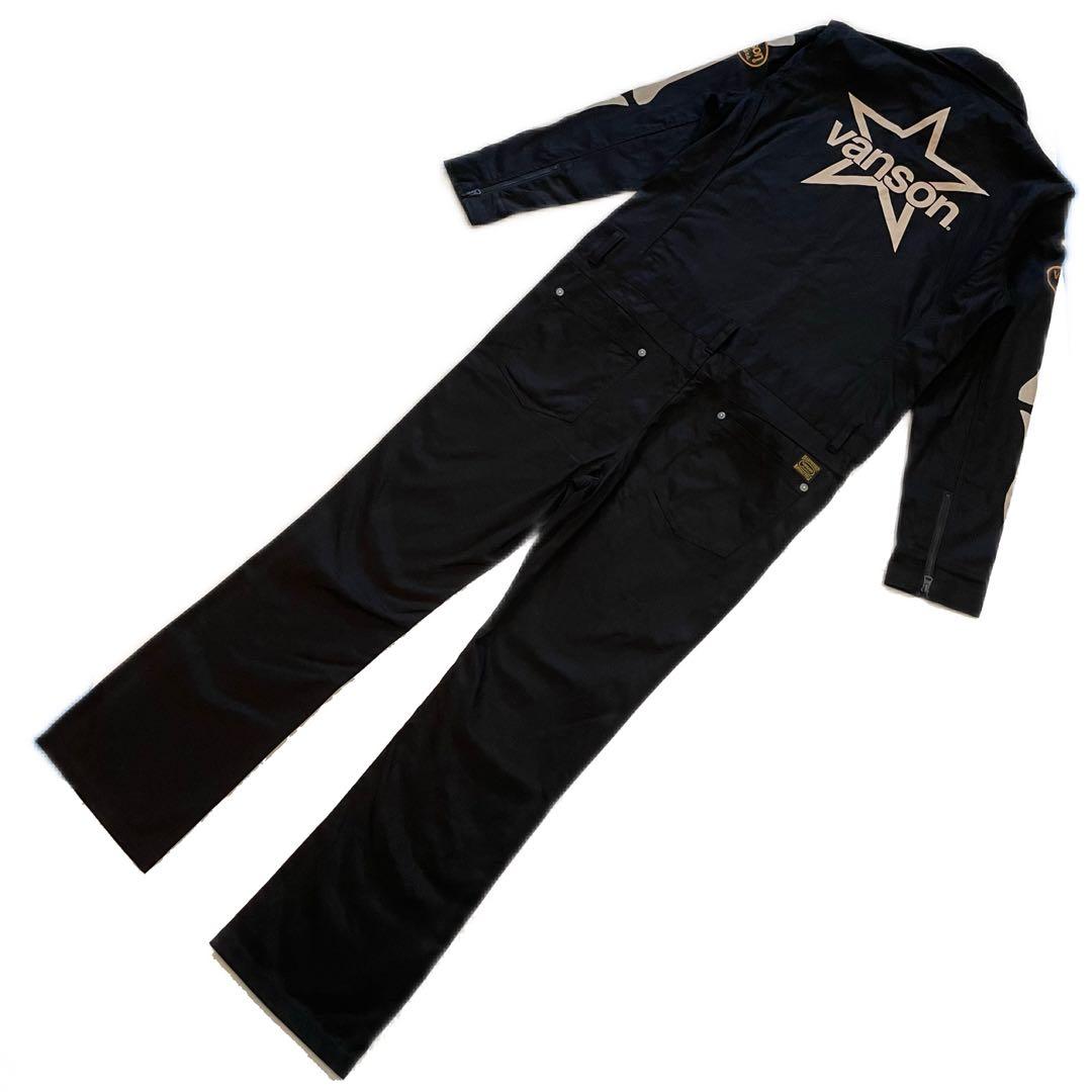 VANSON VANSON オールインワン つなぎ ヒューマンボーン スケルトン