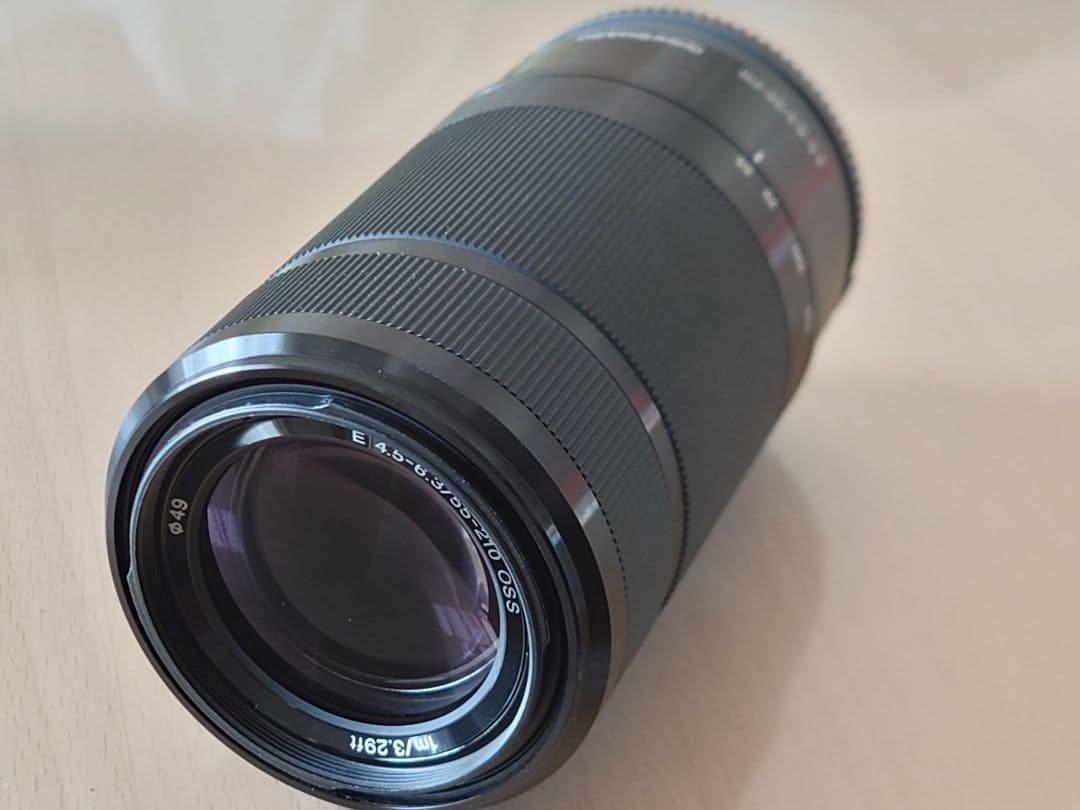 未使用　SONY E 55-210mm F4.5-6.3 OSS ズームレンズ