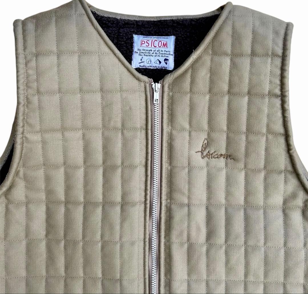 Psicom サイコム ボア ベスト L psicom 日章菊