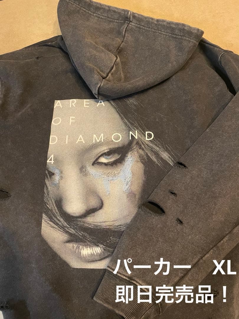 CHANMINA AREA OF DIAMOND4フーディ パーカー ちゃんみな - メルカリ