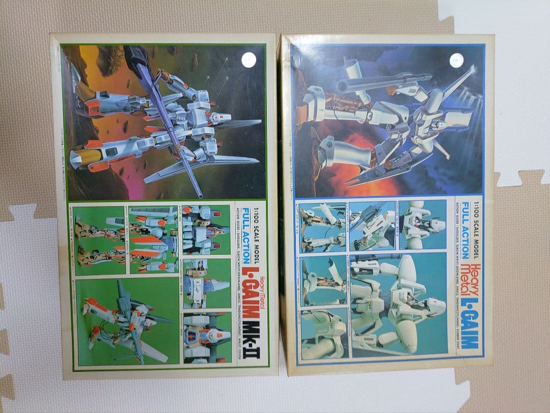 L-GAIM Mk-II & L-GAIM フルアクションセット 未組立 当時物 Yahoo!オークション -「フルアクション エルガイム」の落札相場・落札価格