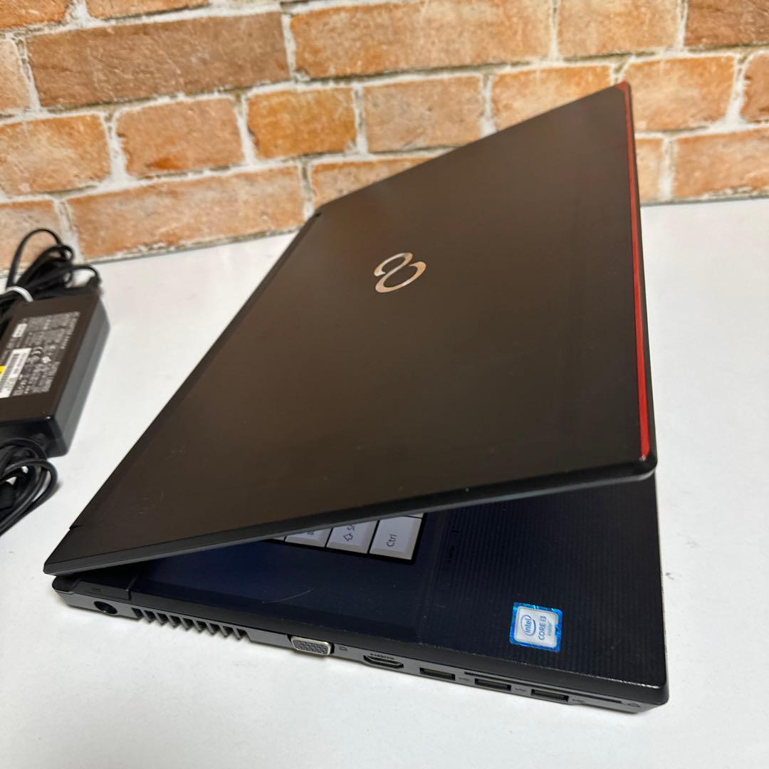 Windows11 オフィス2024年SSD メモリ8GB 富士通ノートPC