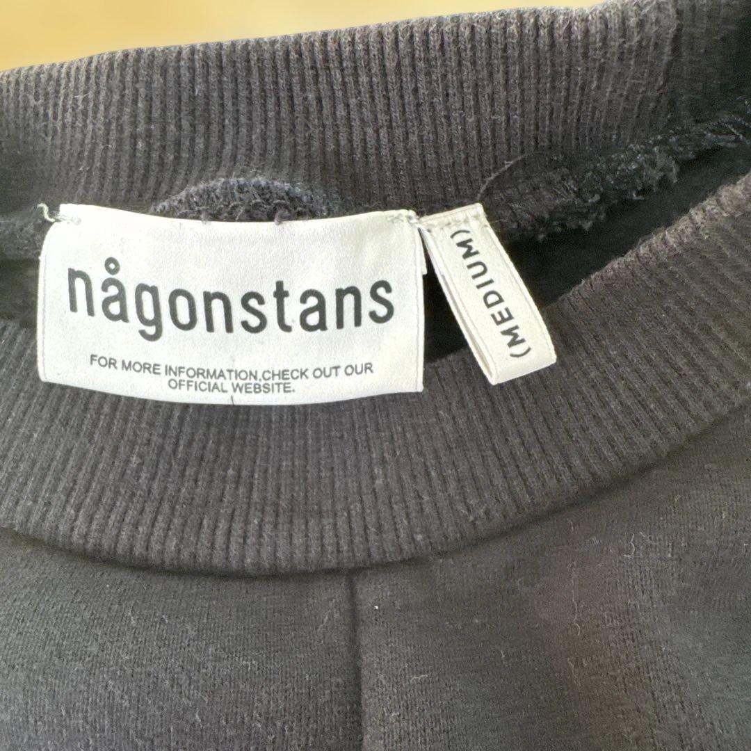 nagonstans ナゴンスタンス フロントベンツプルオーバー スウェット M