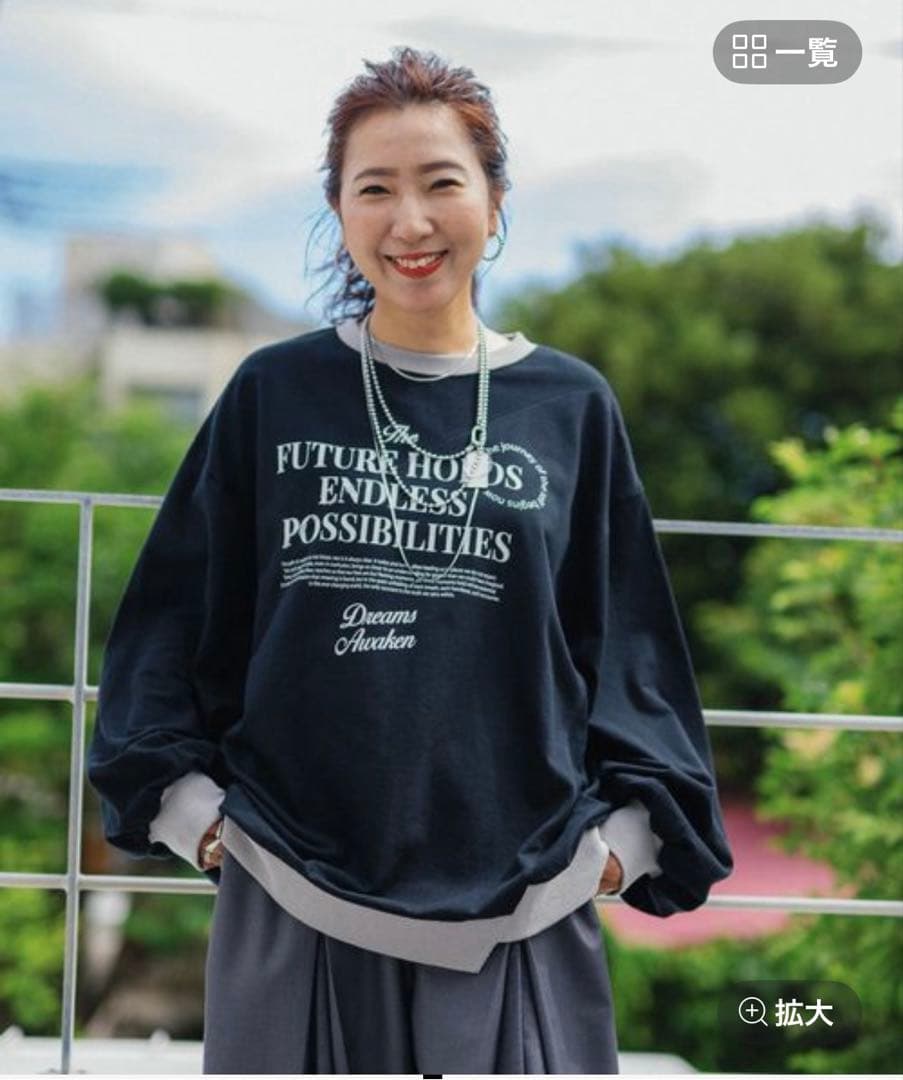 ニコアンド【be with M】 Misayoリメイクライクプルオーバー - メルカリ