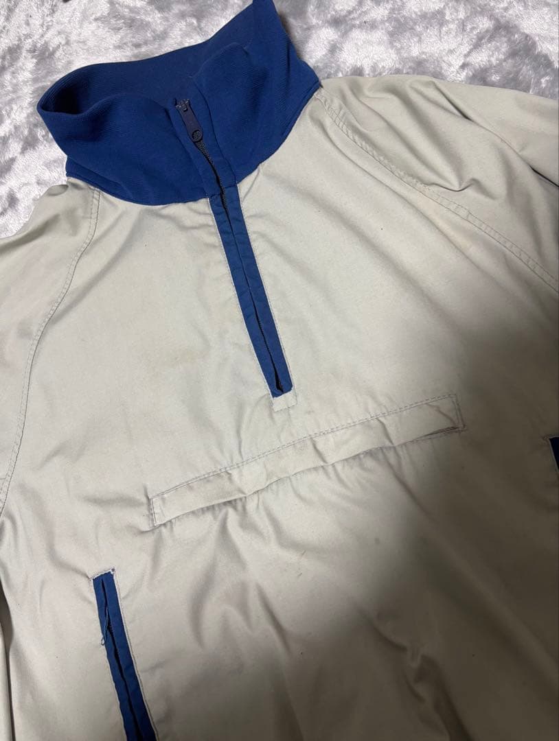 70s l.l.bean コットン ナイロン アノラック　プルオーバー 古着