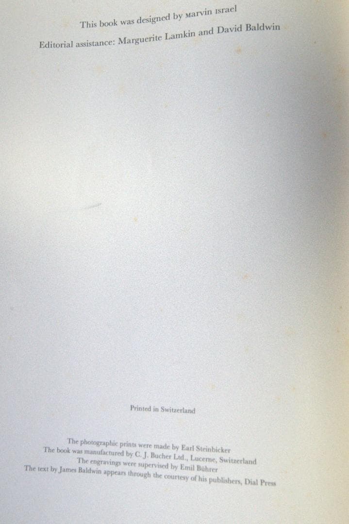 【nothing personal】リチャード・アヴェドン 　★★値下げしました