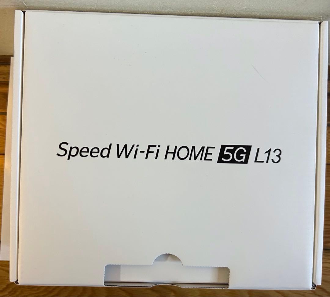 ZTE Speed Wi-Fi HOME 5G L13 ホワイト 新品未使用 - メルカリ