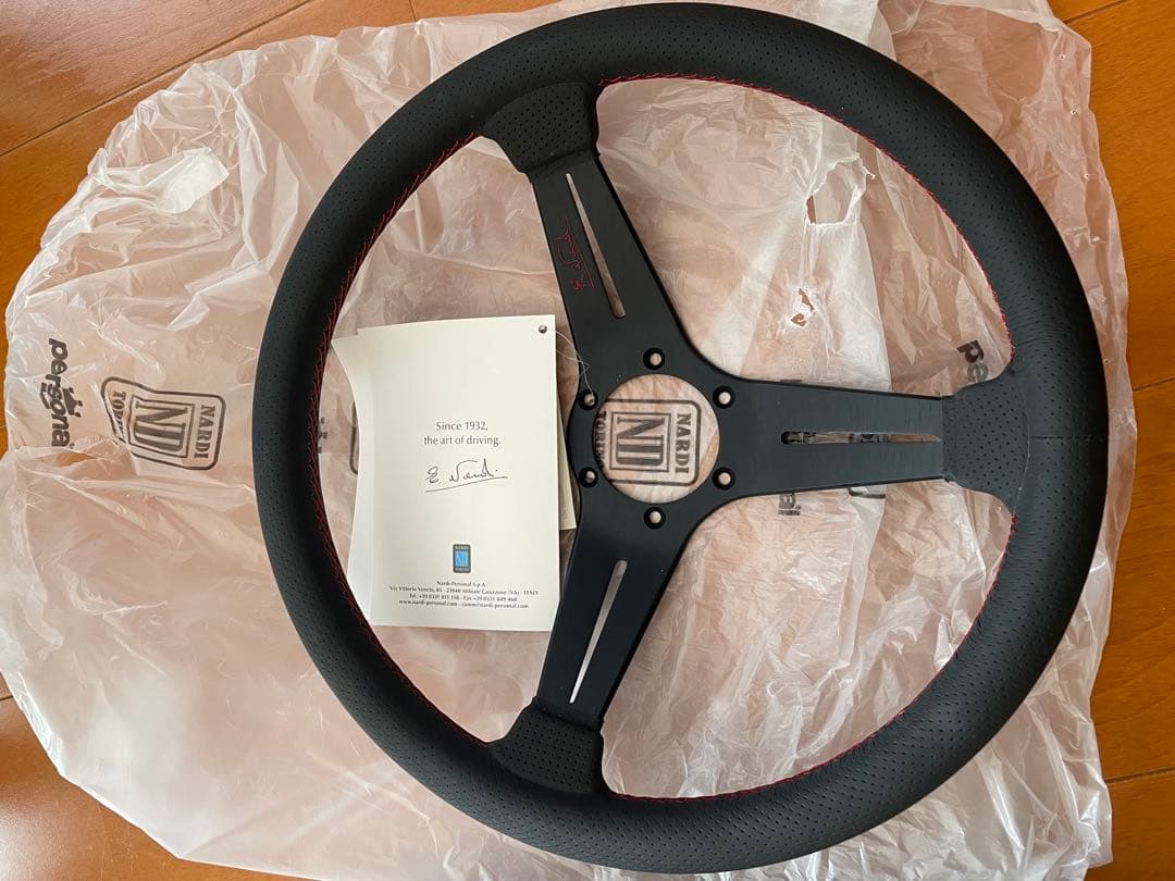 NARDIナルディ N921 ラリー34 BK Pレザー/BK 限定品 - メルカリ