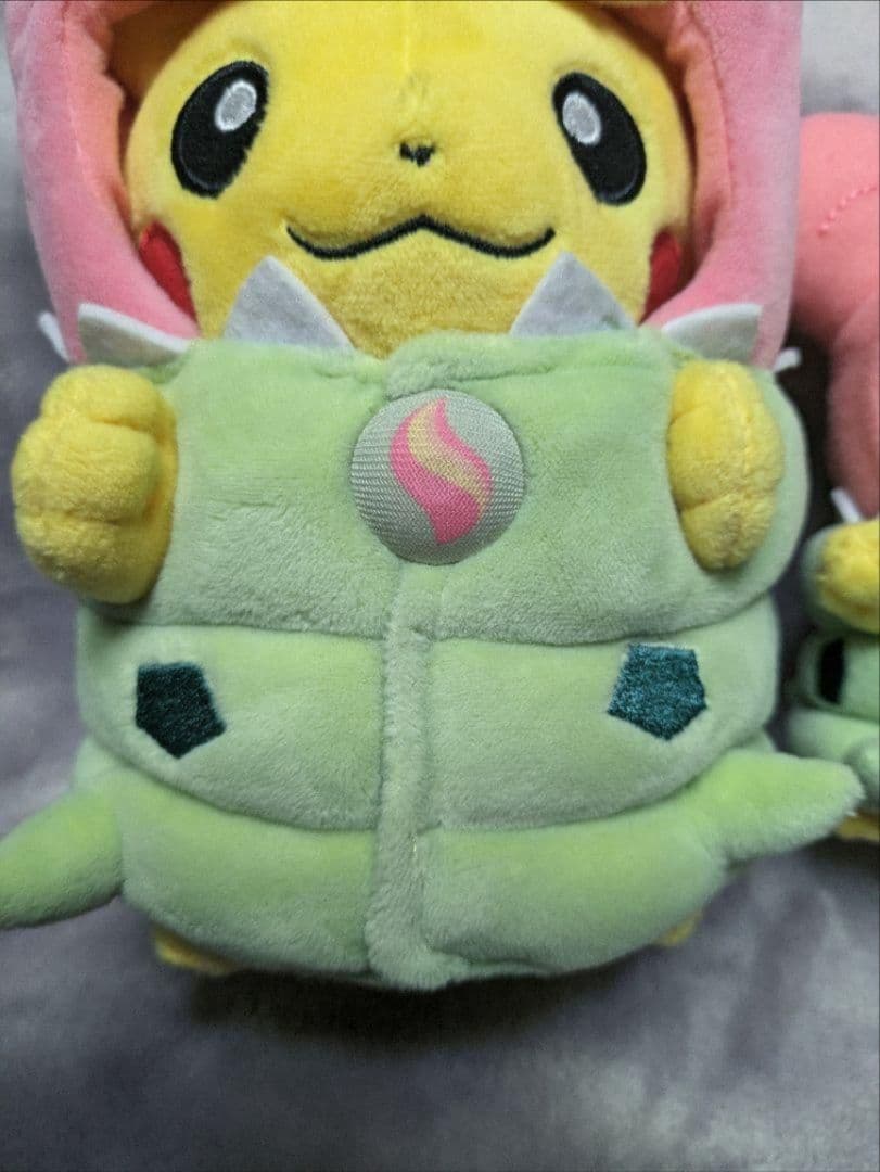 ポケモンセンター限定 メガヤドランのポンチョを着たピカチュウ