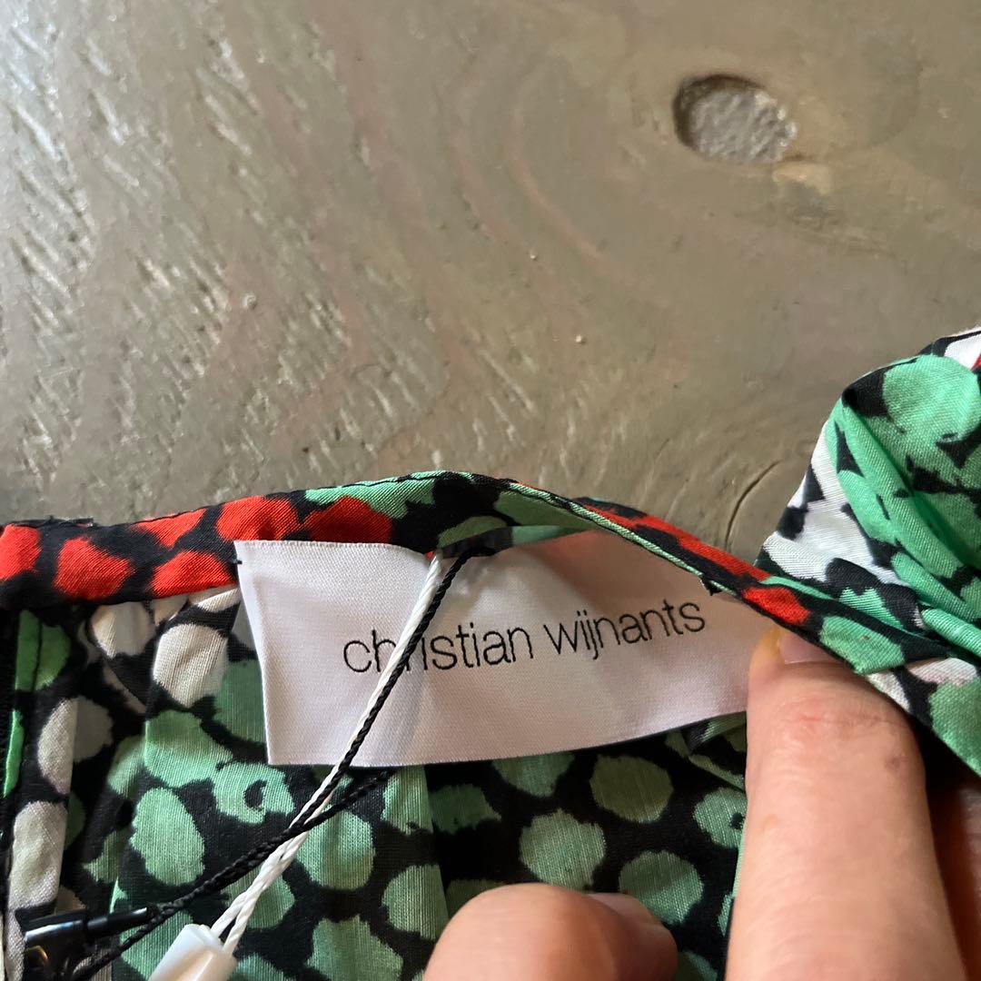 christian wijnants 花柄 長袖ブラウス 38 - メルカリ