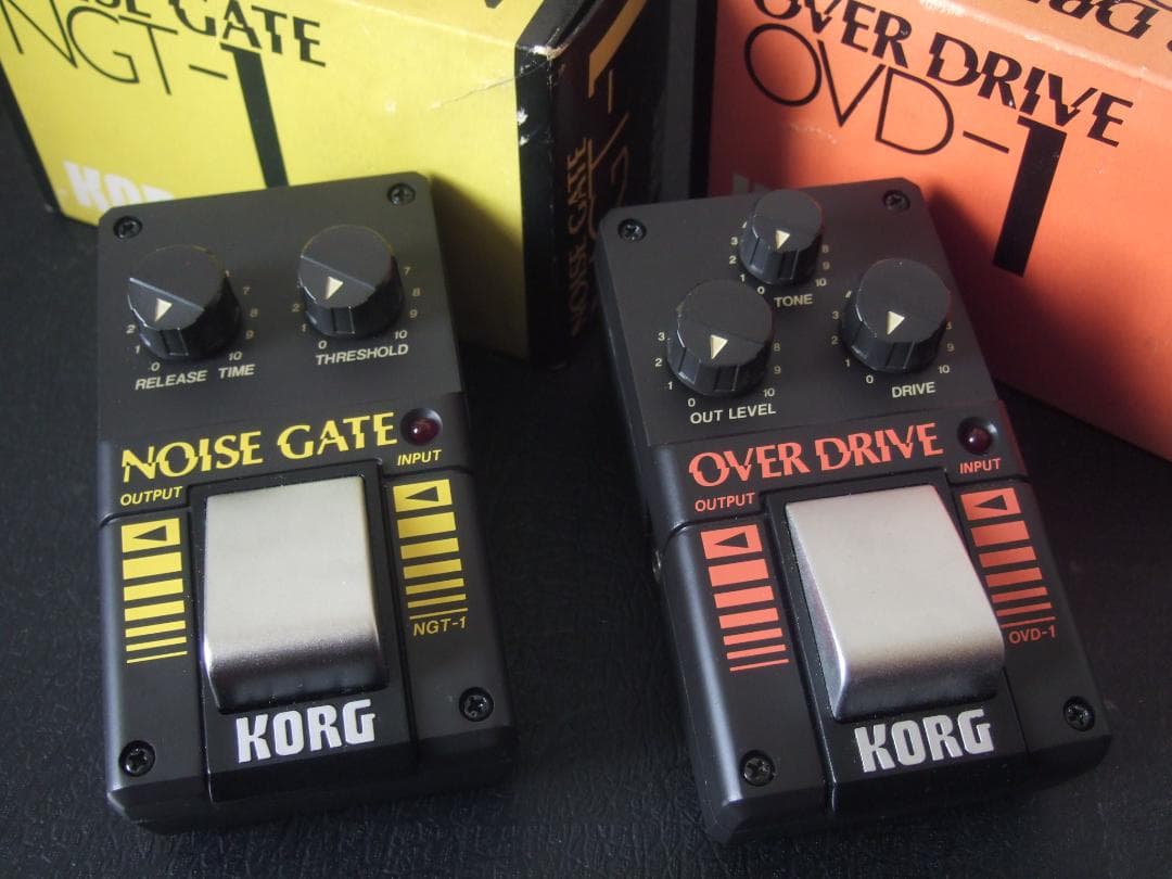 新品同様 KORG NGT-1 NOISE GATE ノイズゲート 新品同様 KORG OVD-1