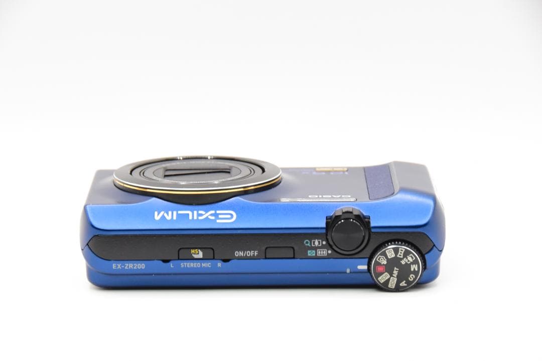 ■ 美品 ■ CASIO EXILIM EX-ZR200 ブルー《動作OK》