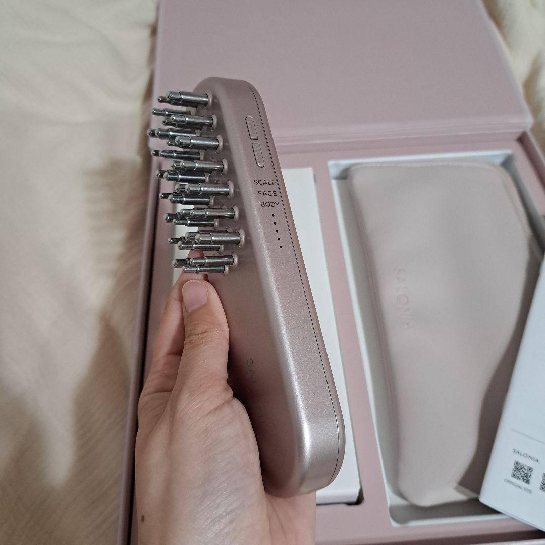 SALONIA 美顔器 スカルプ・フェイス・ボディ - メルカリ