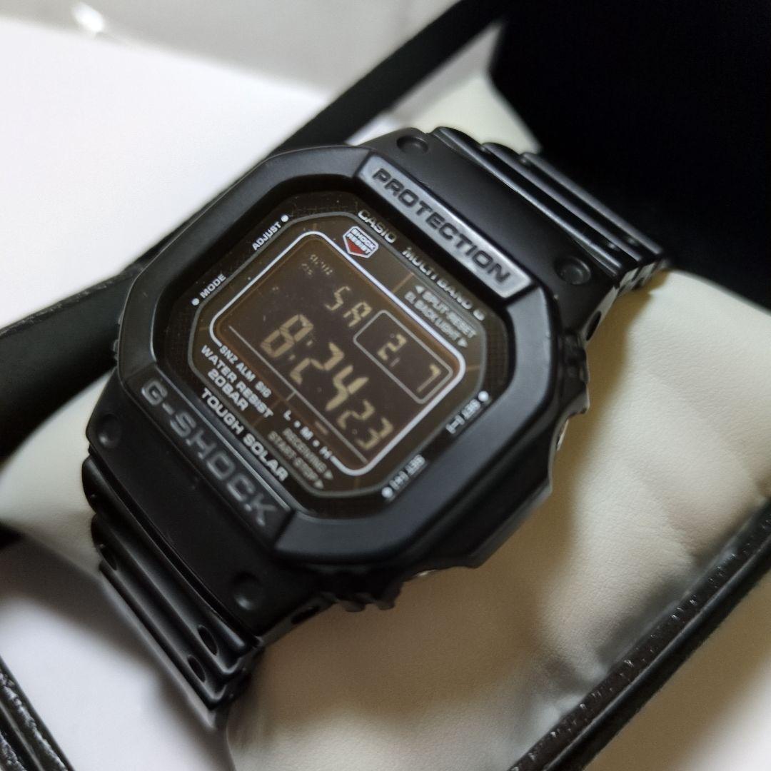 CASIO G-shock GW-M5610 反転液晶 電波ソーラー Amazon.com: Casio Men's GW-M5610-1BJF G-Shock Solar Digital Multi