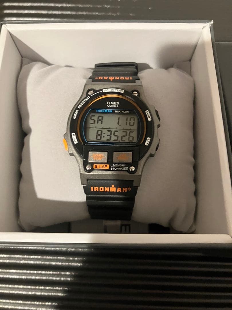 TIMEX IRONMAN デジタル腕時計 ブラック 8lap Ironman 8-Lap Metal TW5M66500 – TIMEX JAPAN