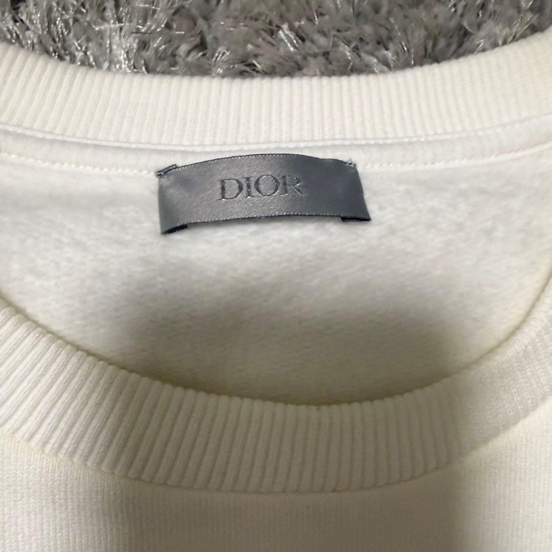 Dior ホワイト スウェット トレーナー カウズコラボ - メルカリ