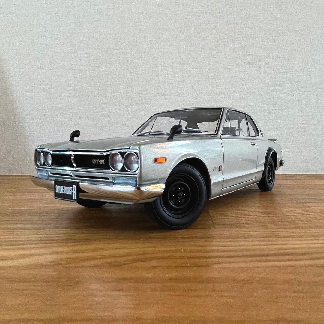 ミニカー 希少】オートアート 1/18 日産 スカイライン GT-R ハコスカ