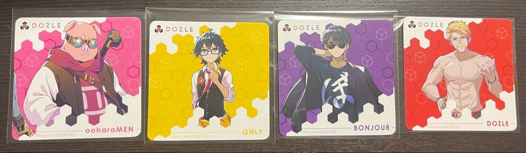 ドズル社 ハチスタ コースター SHIBUYA109 初期 等身 ドズル社カフェ ドズル社 ハチスタ コースター SHIBUYA109 初期 等身 ドズル社カフェ