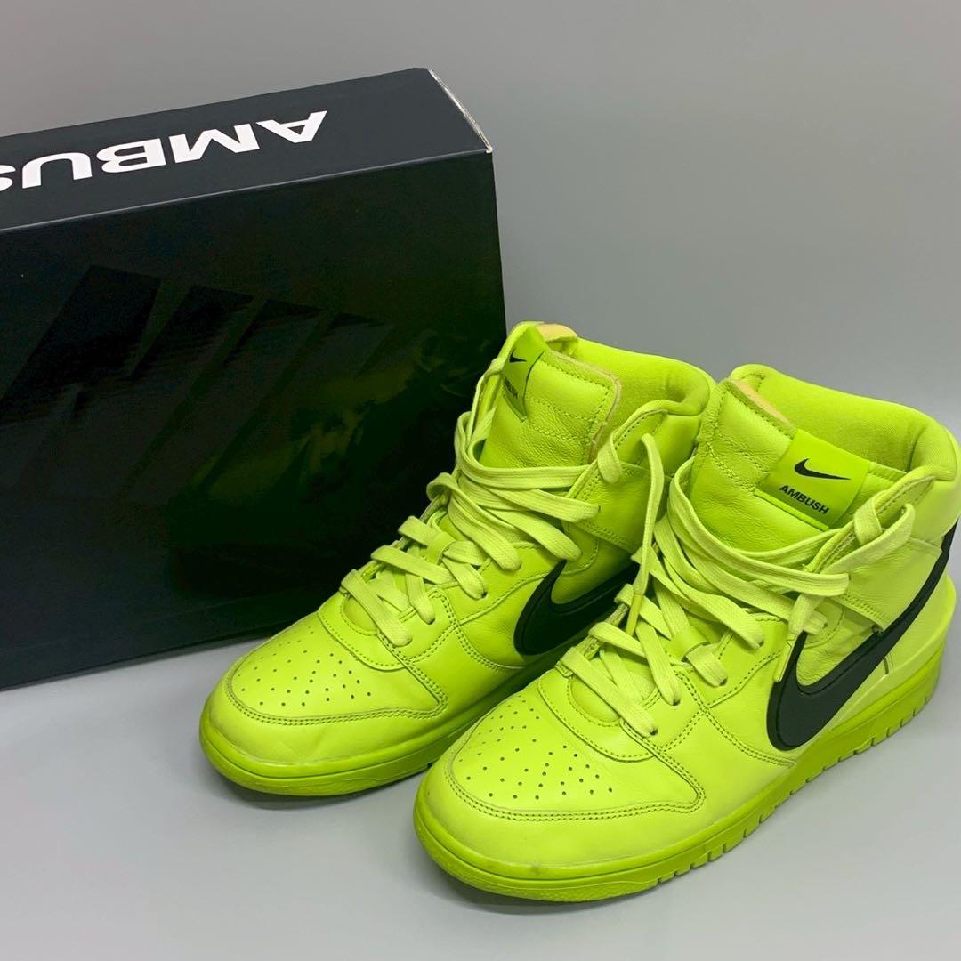 美品 NIKE AMBUSH DUNK HIGH アトミックグリーン3回着用 美品 NIKE AMBUSH DUNK HIGH アトミックグリーン3回着用 - メルカリ