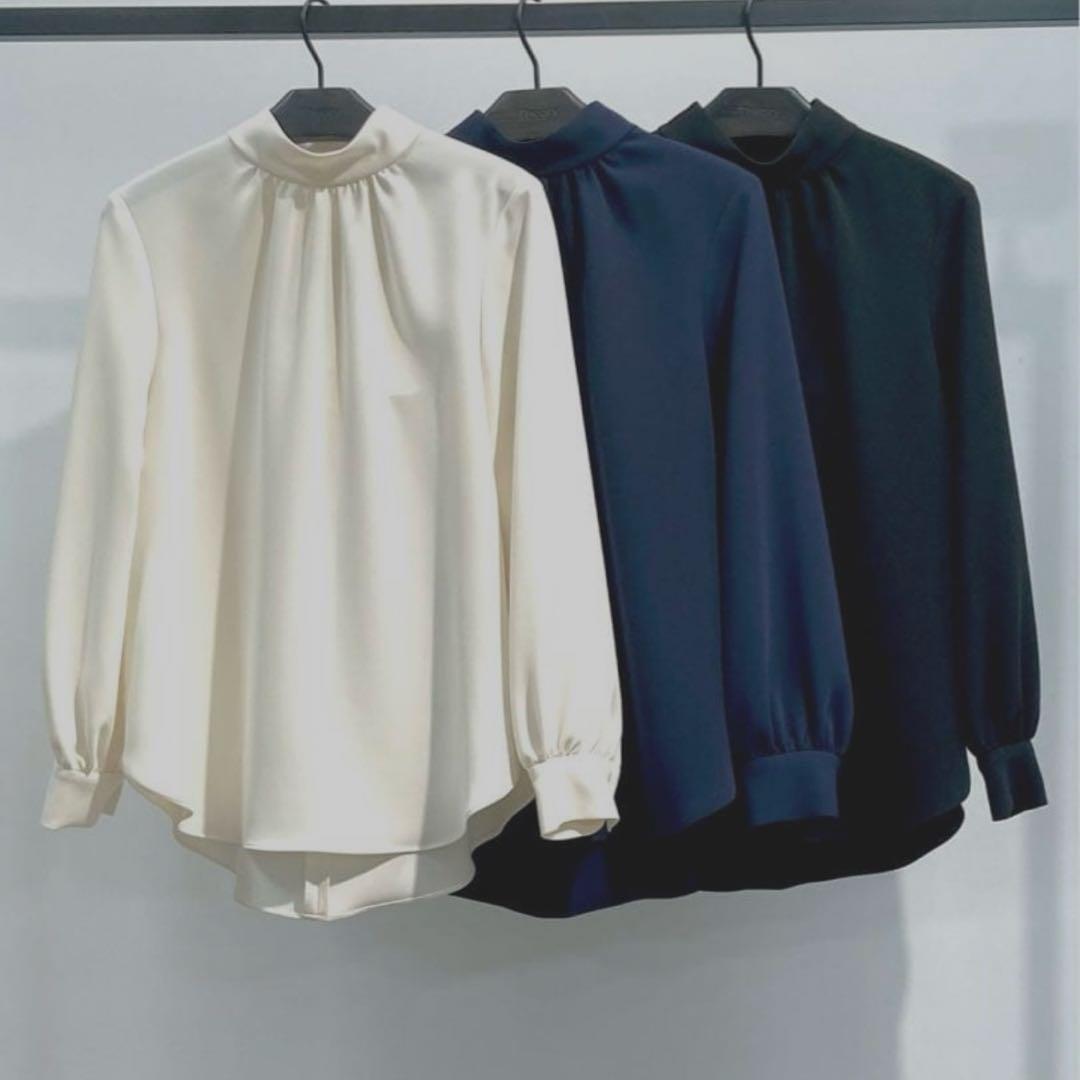 新品 セオリー Theory クレープスタンドブラウスS - メルカリ