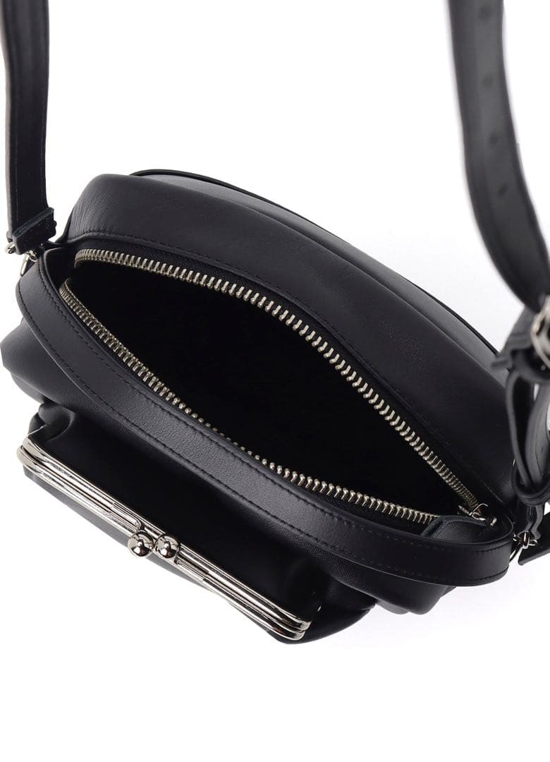 ヨウジヤマモト COW LEATHER METAL CLASP BOX BAG - メルカリ