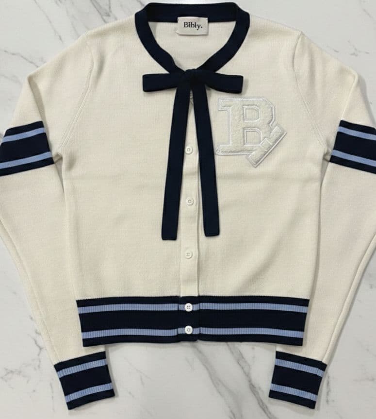 Bibiy.B. CLUB TIE CARDIGAN 限定ホワイト - メルカリ