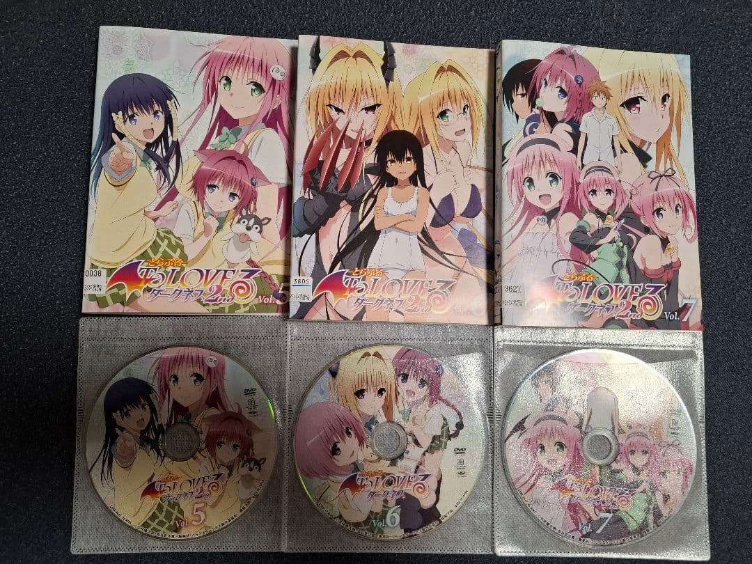 To LOVEる-とらぶる-ダークネス 1期＋2期 レンタル落ちDVD 全13巻