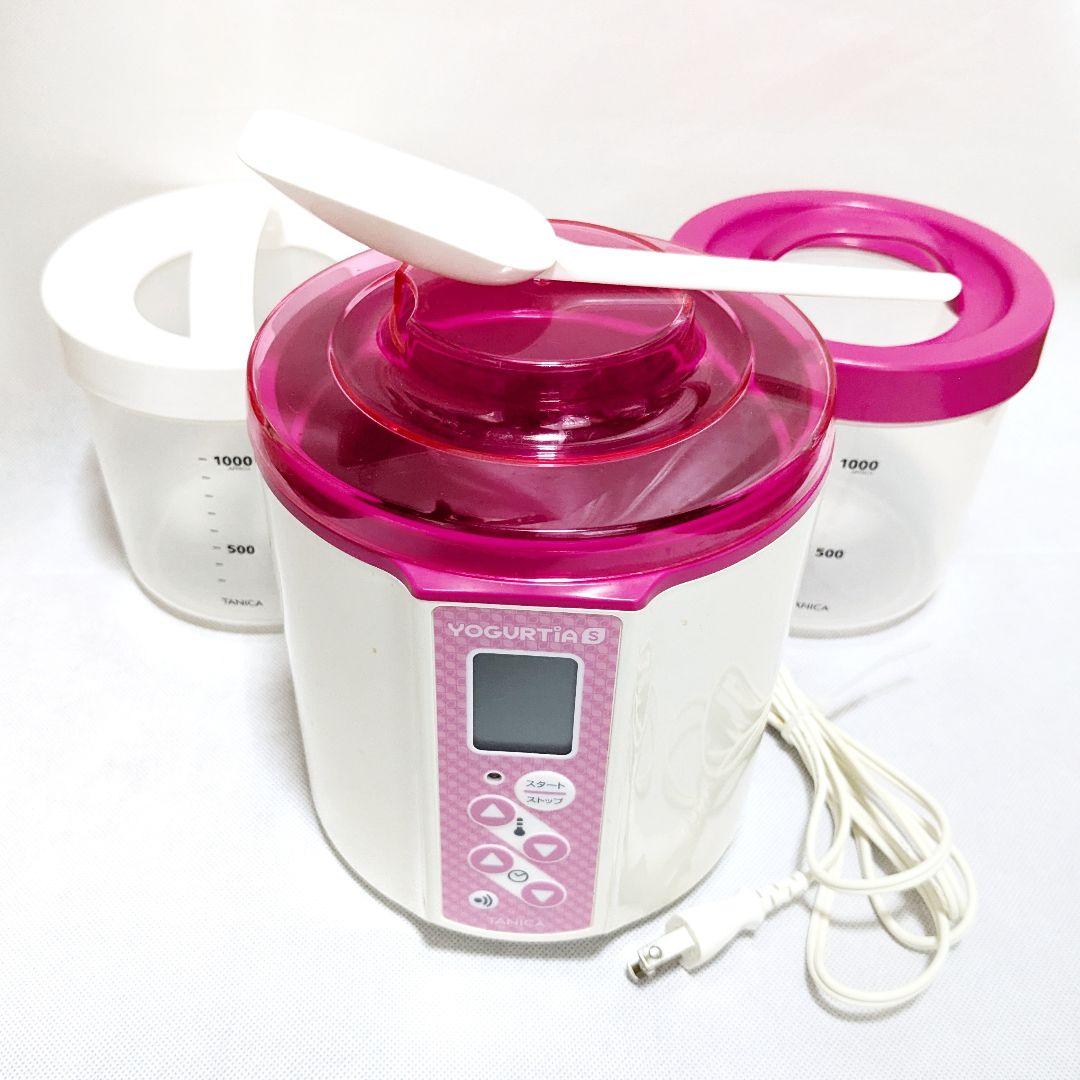 タニカ ヨーグルティア YS-01 ピンク 説明書・レシピ集付 YOGURTIA