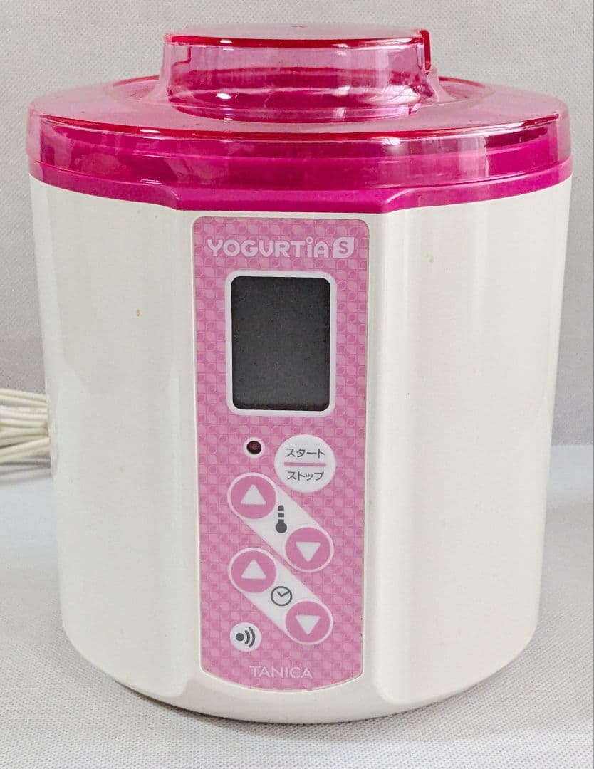 タニカ ヨーグルティア YS-01 ピンク 説明書・レシピ集付 YOGURTIA