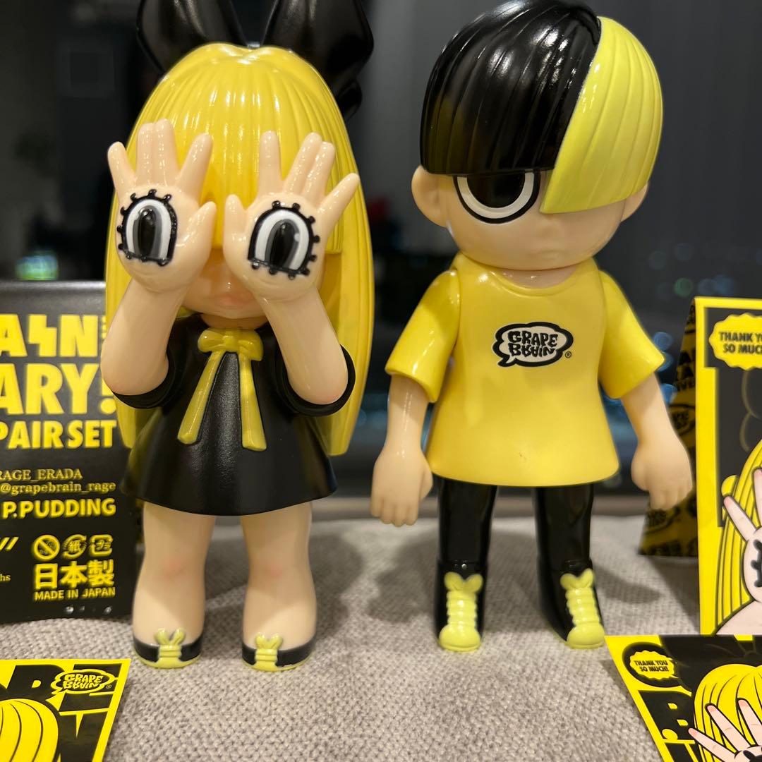 GRAPE BRAIN 一周年記念 にぎるちゃん のりくんセット - メルカリ