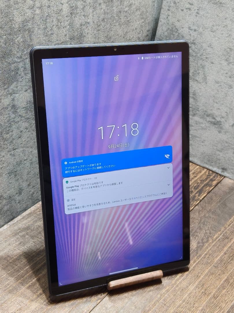 美品 Lenovo Tab6 A101LV タブレット wifiモデル Lenovo（レノボ） 【極美品】Lenovo TAB6 A101LV ホワイト Softbank