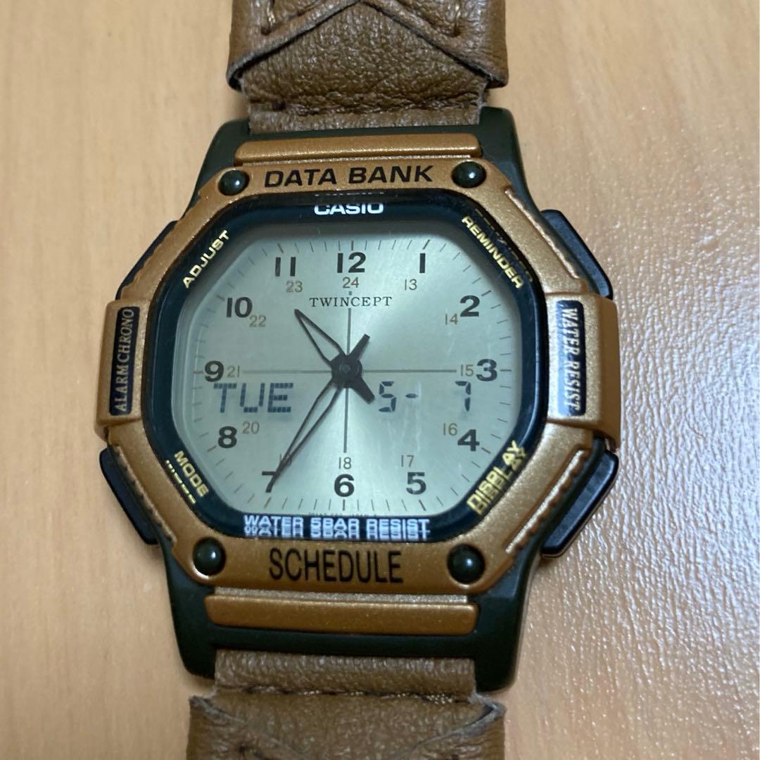 美品】CASIO ツインセプトデータバンク ABX-57 ※電池交換済み - メルカリ