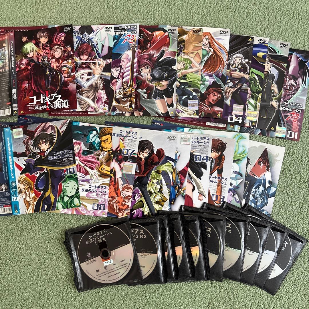 コードギアス 反逆のルルーシュ DVD セット - メルカリ