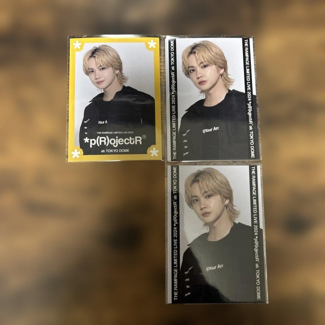 THERAMPAGE 吉野北人 フォトカーカード トレカ 缶バッジ まとめ売り