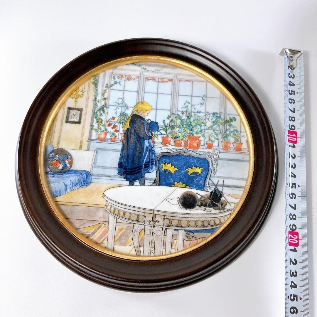 ロイヤルコペンハーゲン カールラーション陶板 窓際の花 - メルカリ