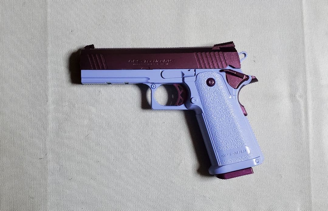 新品　東京マルイ　ハイキャパ　ラブシックガール　カスタム　改修品　10禁 Tokyo Marui Hi-Capa 5.1R 10-year-old power race gun replica custom