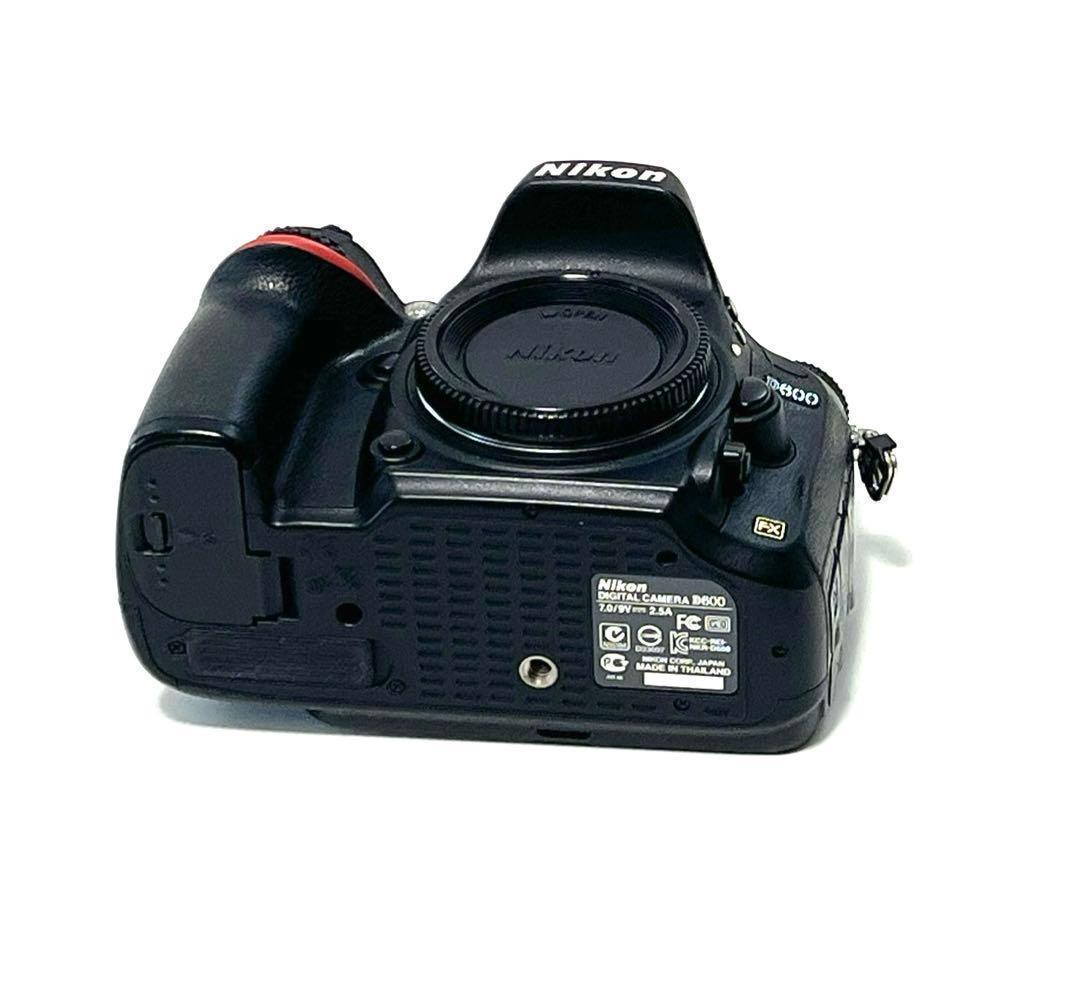 ◎撮影数9250回以下☆Nikon D600ボディ FX機ショット数少なめ美品