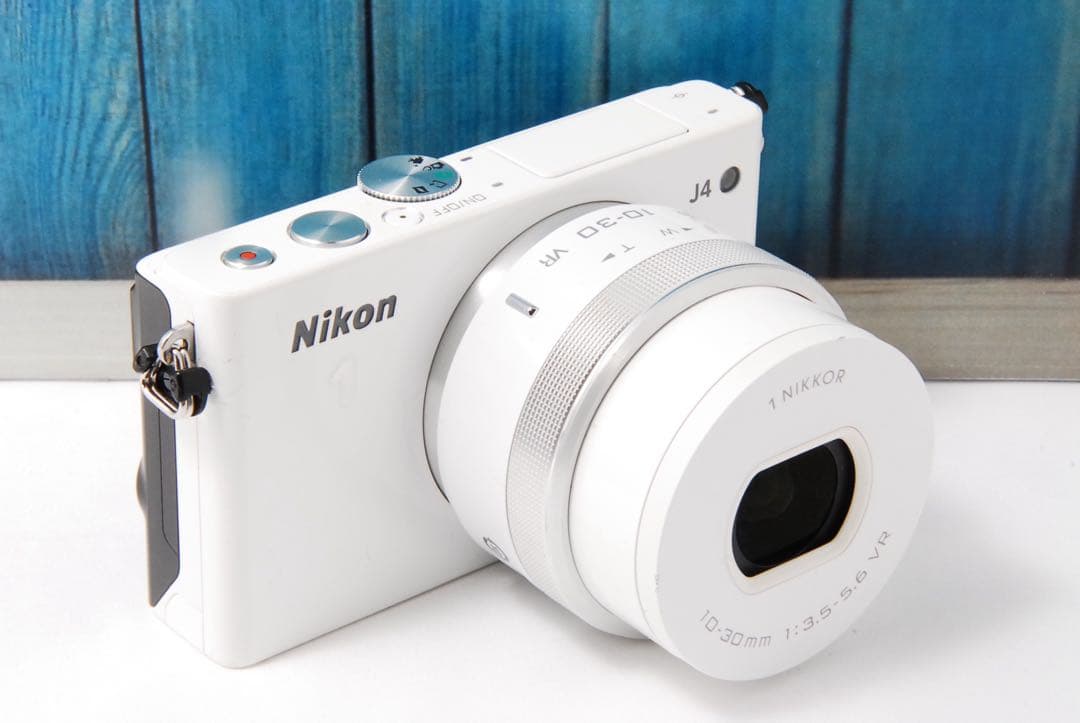 返品保証】Nikon1 J4 標準レンズキットニコン Wi-Fi ホワイト - メルカリ