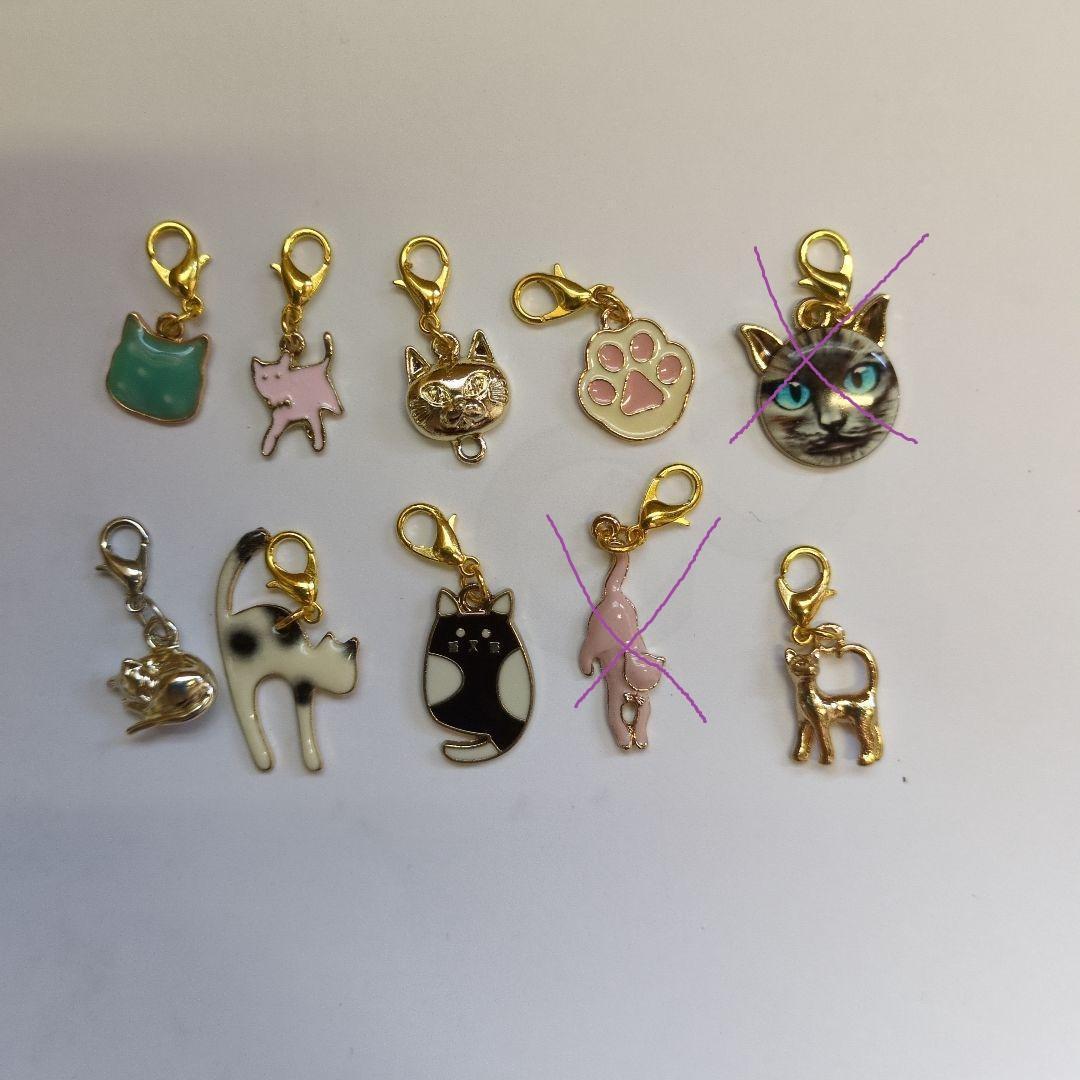 チャーム付き！クリアブルー！眼鏡チェーン、マスクストラップにも