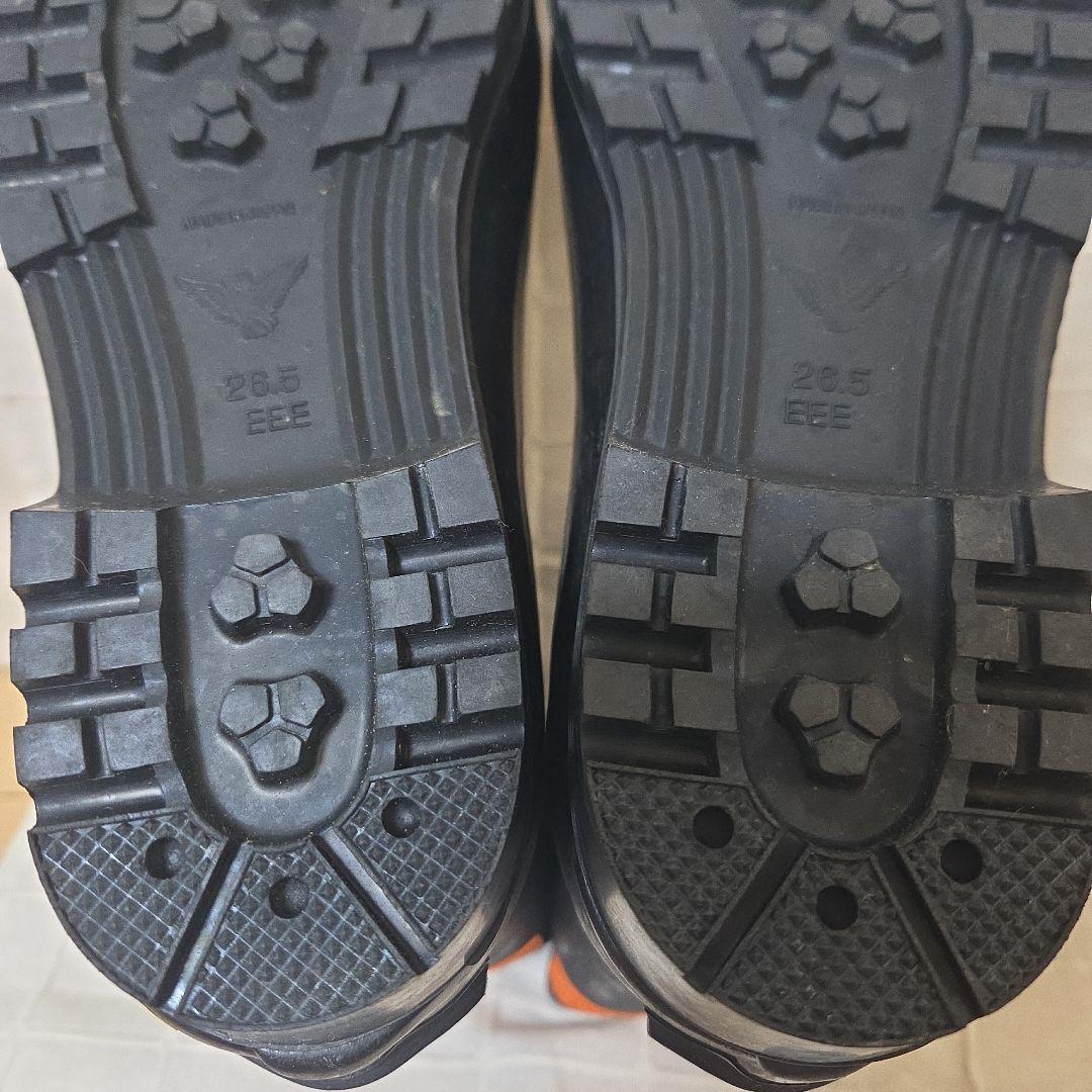 新品・未使用　安全靴　編上長靴　26.5cm　シバタ工業　農作業　サバゲ