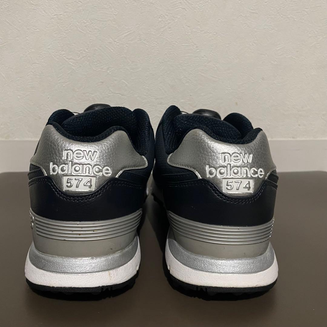 New Balance Golf ネイビー×シルバー 26.5cm MGB574