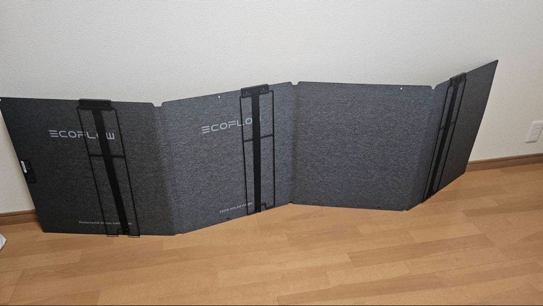 ECOFLOW 折りたたみ片面ソーラーパネル220W EcoFlow 220W片面ソーラーパネルGen2 – EcoFlow Japan
