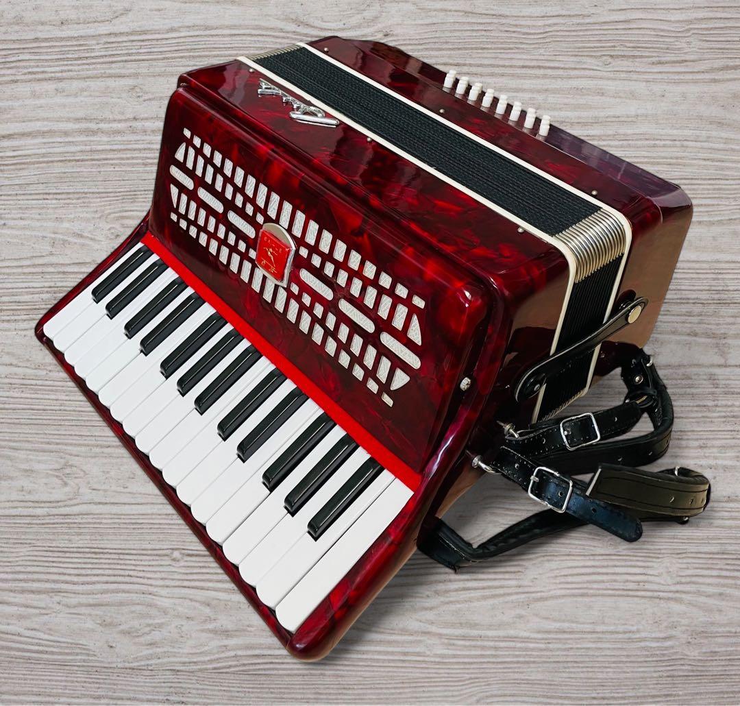 Baile バイレ アコーディオン 30鍵盤 24ベース ケース付の通販｜www
