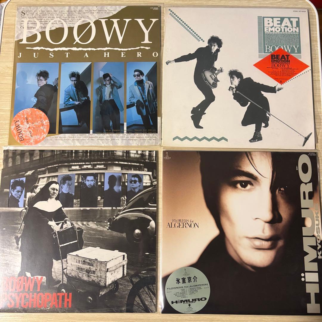 BOOWY ボウイ 氷室京介 レコード 4枚セット - メルカリ