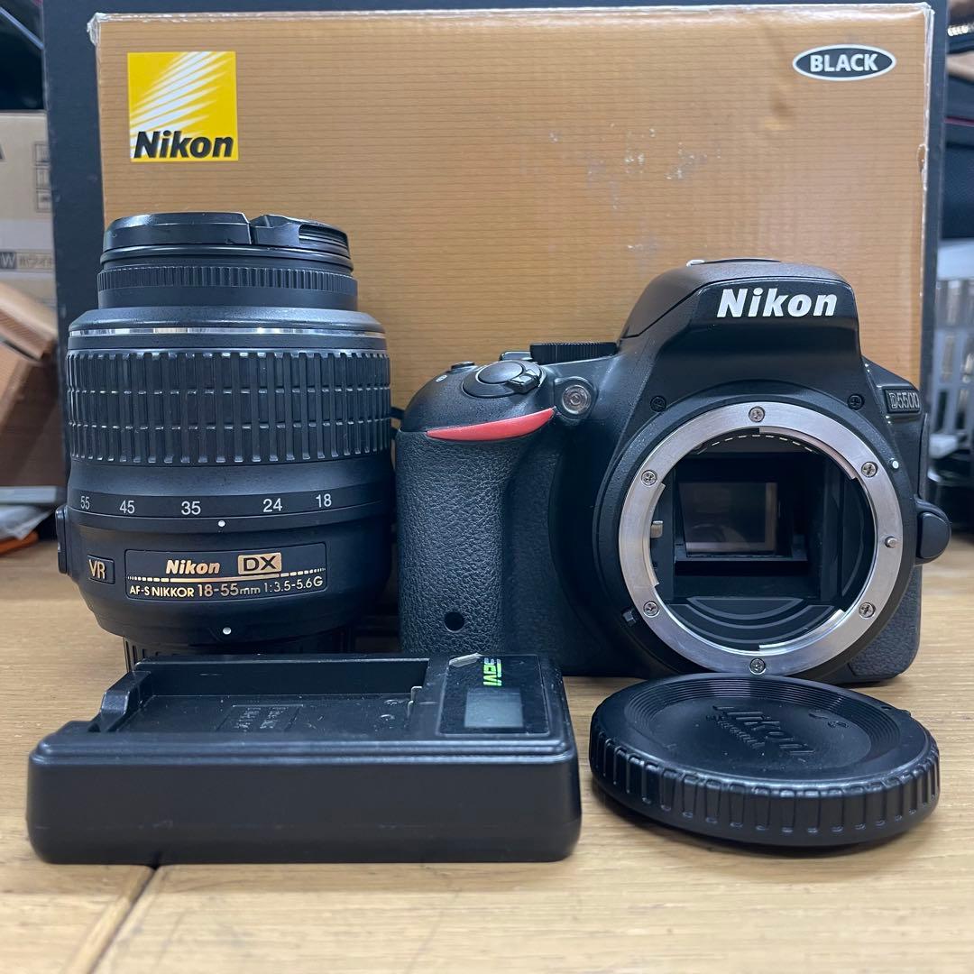 動作品 Nikon D5500 18-55mm VR レンズセット 一眼レフ Amazon.com : Nikon D5500 DX-format Digital SLR w/ 18-55mm VR II